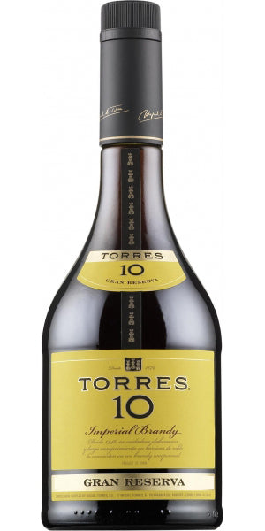 TORRES BRANDY IMPERIAL GRAN RESERVE SPAIN 10YR 750ML Spirits