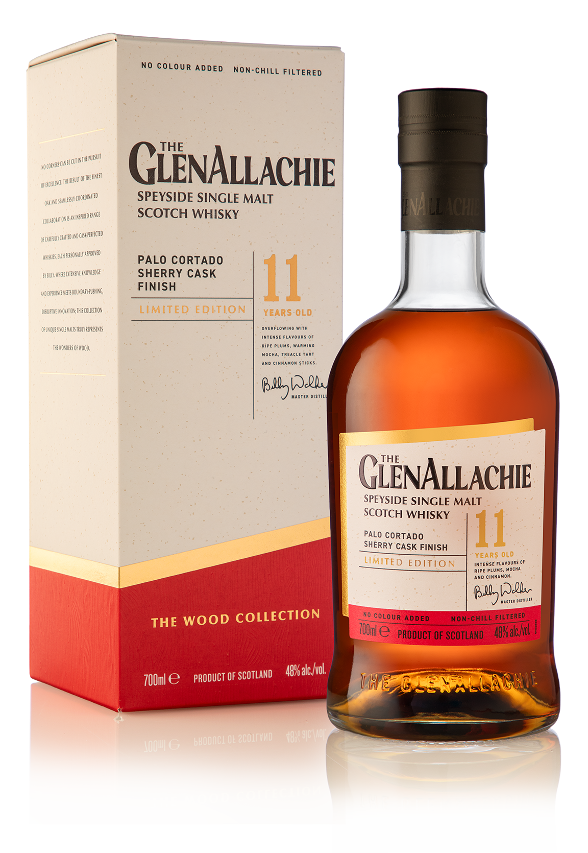 GLENALLACHIE SCOTCH SINGLE CASK IN PALO CORTADO SHERRY CASK LIMITED 11YR 700ML LIQ
