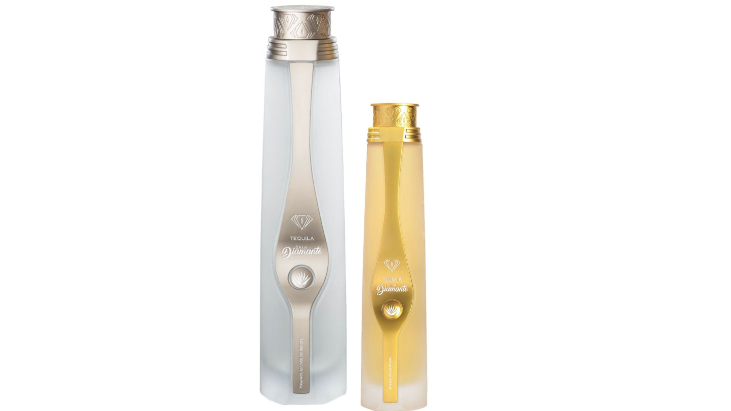 Gran Diamante Tequila Plata 750ML + Gran Diamante Tequila Reposado 50ml