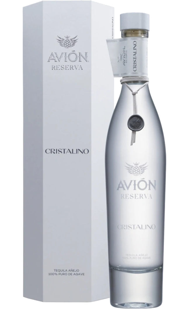 AVION RESERVA TEQUILA ANEJO CRISTALINO 750ML - Remedy Liquor
