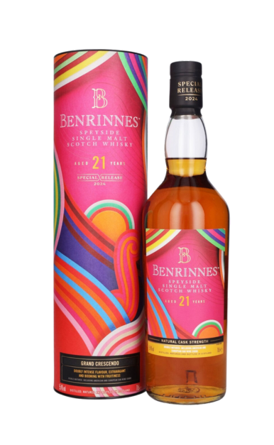 BENRINNES SCOTCH SINGLE MALT SPECIAL 2024 RELEASE 21YR 750ML LIQ