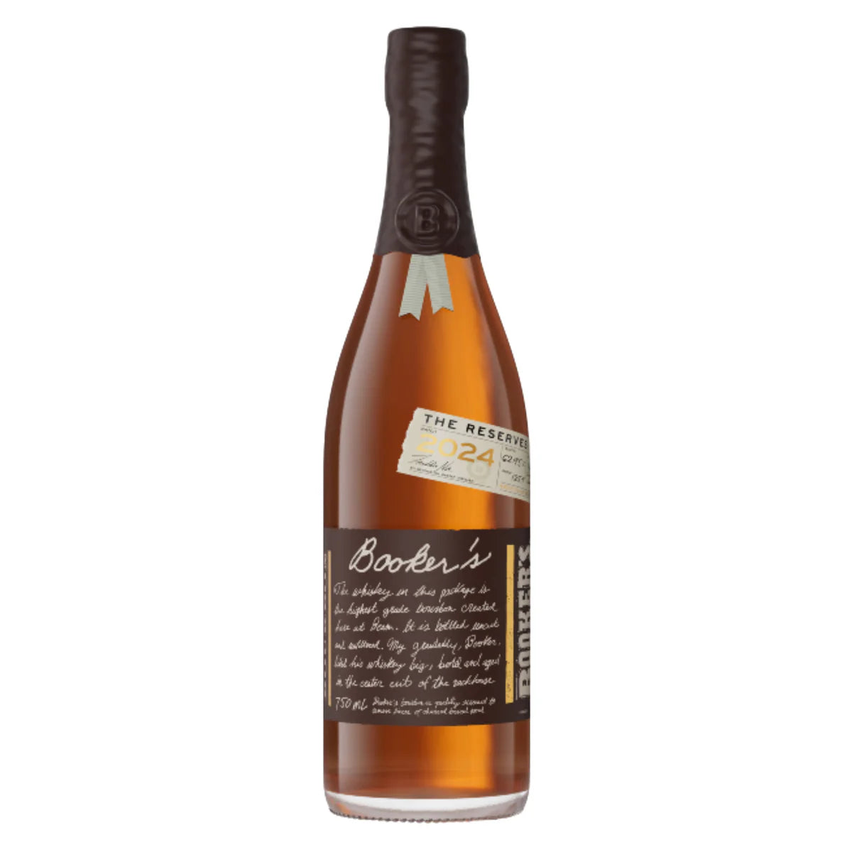 BOOKERS BOURBON THE RESERVES BATCH 2024 KENTUCKY 8YR 750ML LIQ