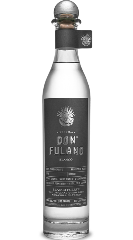 DON FULANO TEQUILA FUERTE BLANCO 100PF 750ML Spirits