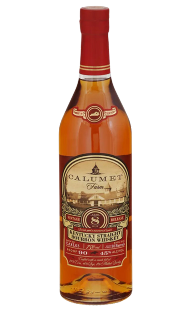 CALUMET FARM BOURBON STRAIGHT VINTAGE RELEASE KENTUCKY 8YR 750ML LIQ