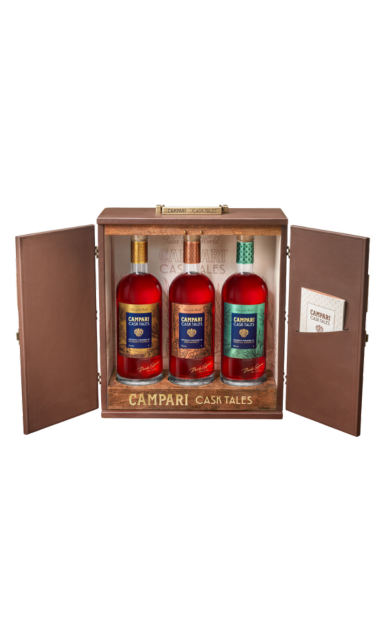 CAMPARI CASK TALES LIQUEUR GIFT PACK ITALY 3X1LI LIQ