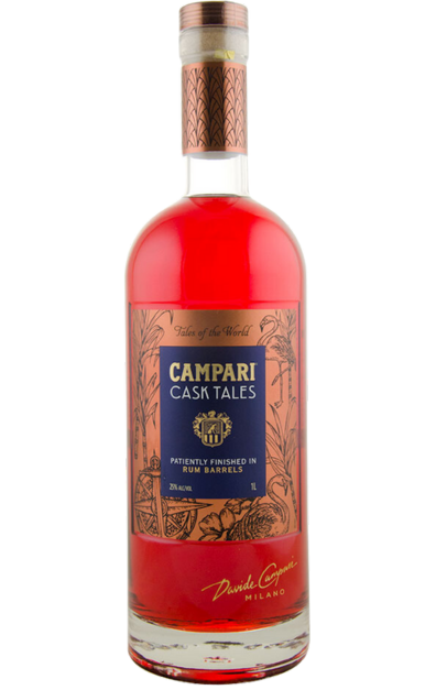 Campari Cask Tales Bitters Finished in Rum Barrels 1L - Remedy Liquor