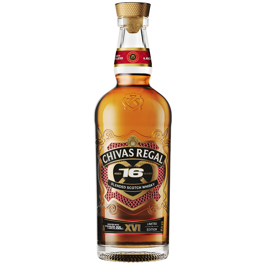 Chivas Regal Scotch Blended Limited Charles Leclerc Edition 16YR