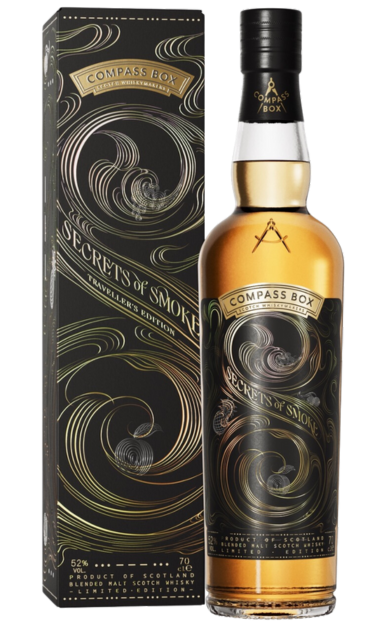 COMPASS BOX SCOTCH BLENDED SECRETS OF SMOKE LIMITED 700ML LIQ