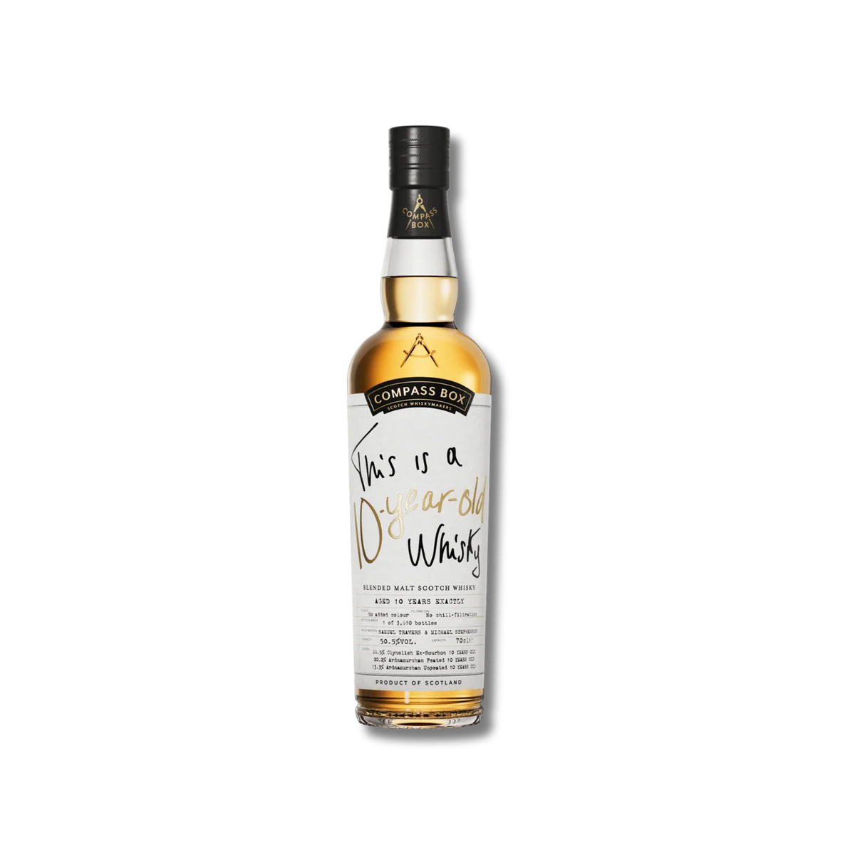 COMPASS BOX SCOTCH BLENDED LIMITED EDITION 10YR 700ML LIQ