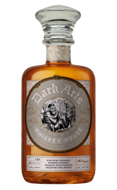 DARK ARTS BOURBON STRAIGHT FINISHED IN TOASTED MIZUNARA CASK STAVES KENTUCKY 750ML LIQ