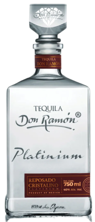 DON RAMON TEQUILA PLATINIUM REPOSADO CRISTALINO 750ML Spirits
