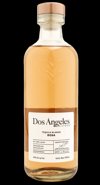 DOS ANGELES CAIDOS TEQUILA BLANCO ROSA 750ML LIQ