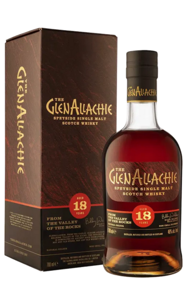 GLENALLACHIE SCOTCH SINGLE MALT SPEYSIDE 18YR 700ML LIQ