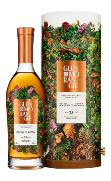 GLENMORANGIE SCOTCH SINGLE MALT DR BILL LUMSDEN X AZUMA MAKOTO LIMITED EDITION 23YR 700ML LIQ