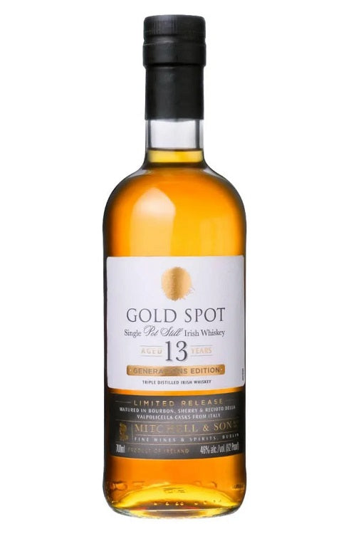 GOLD SPOT WHISKEY SINGLE POT STILL LIMITED GENERATIONS EDITION IRISH 13YR 700ML LIQ