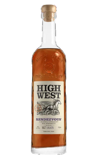 HIGH WEST WHISKEY RYE RENDEZVOUS 92PF 750ML - Remedy Liquor