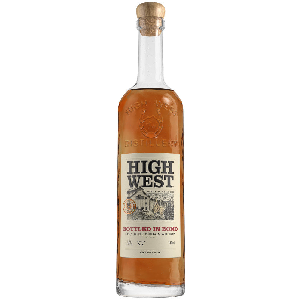 HIGH WEST BOURBON BOTTLED IN BOND UTAH 750ML LIQ