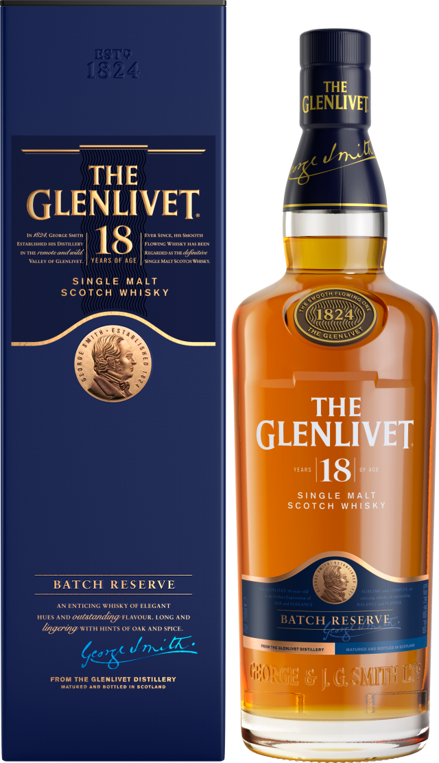 Glenlivet 18-Year Single Malt Scotch 750ml - Remedy Liquor Glenlivet 18-Year Single Malt Scotch 750ml - Remedy Liquor