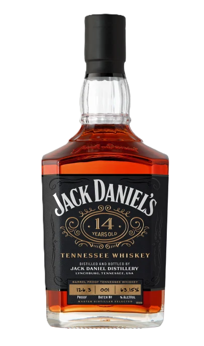 JACK DANIELS WHISKEY BATCH PROOF TENNESSEE 14YR 700ML LIQ