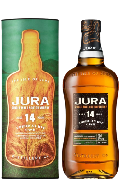 JURA SCOTCH SINGLE MALT IN AMERICAN RYE CASK 14YR 750ML LIQ