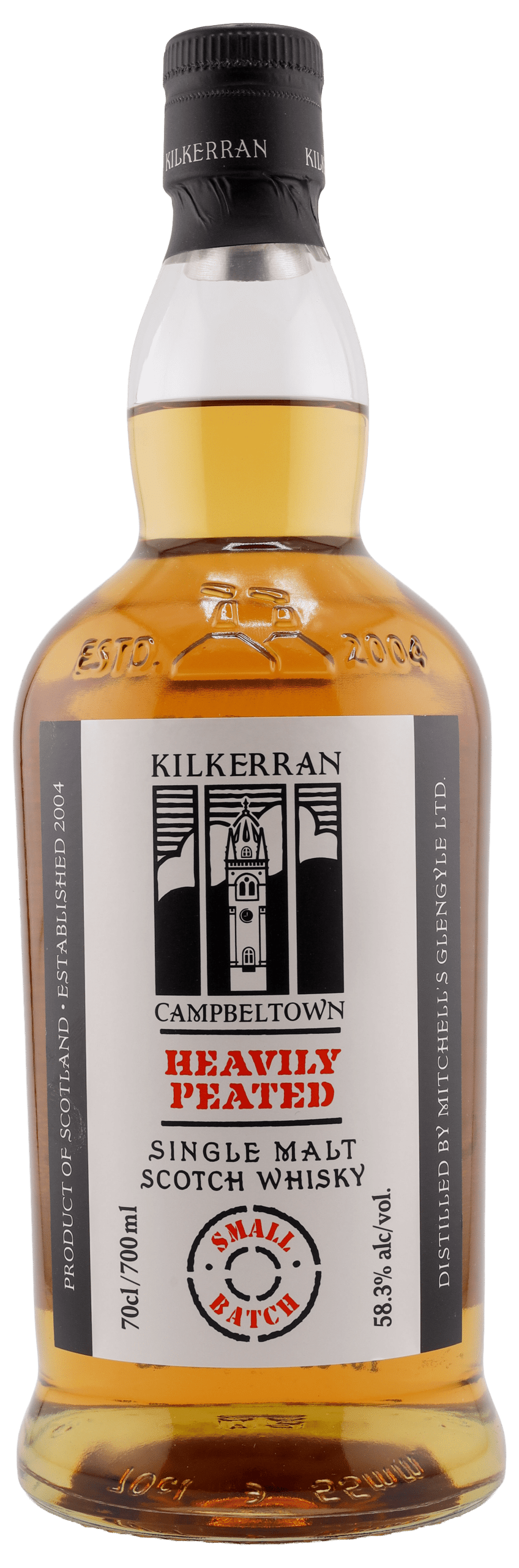 KILKERRAN SCOTCH SINGLE MALT HEAVILY PEATED BATCH 14 700ML