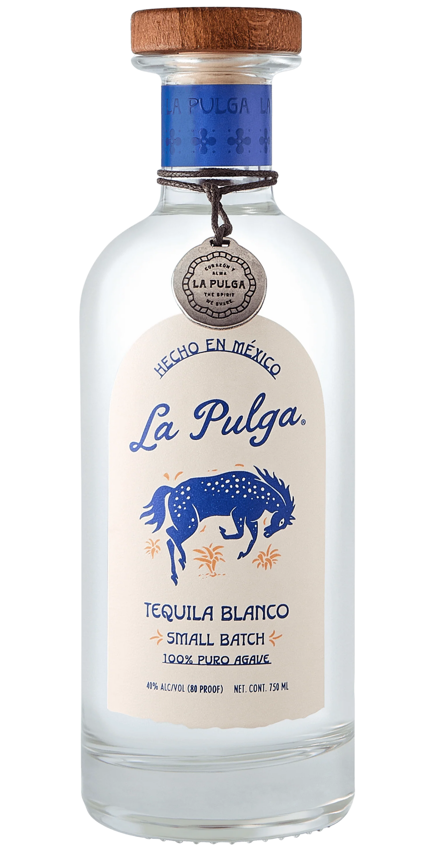 LA PULGA TEQUILA BLANCO 750ML LIQ