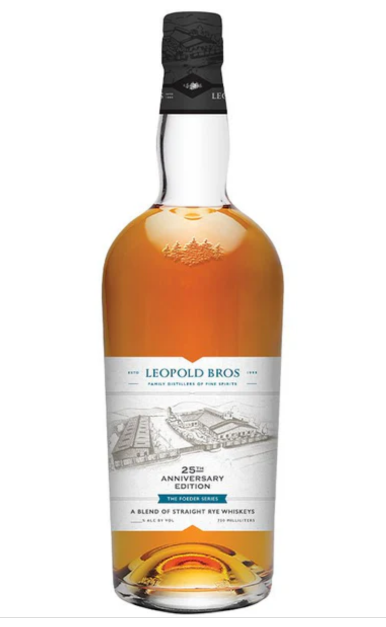 LEOPOLD BROS WHISKEY RYE 25TH ANNIVERSARY FOEDER SERIES MARYLAND 750ML LIQ