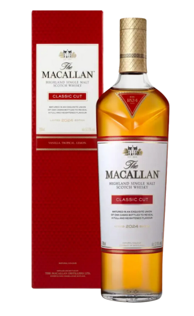MACALLAN SCOTCH SINGLE MALT CLASSIC CUT LIMITED 2024 EDITION 750ML LIQ