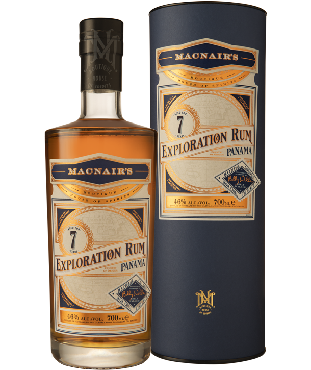 MACNAIRS EXPLORATION RUM UNPEATED 7YR PANAMA 700ML LIQ