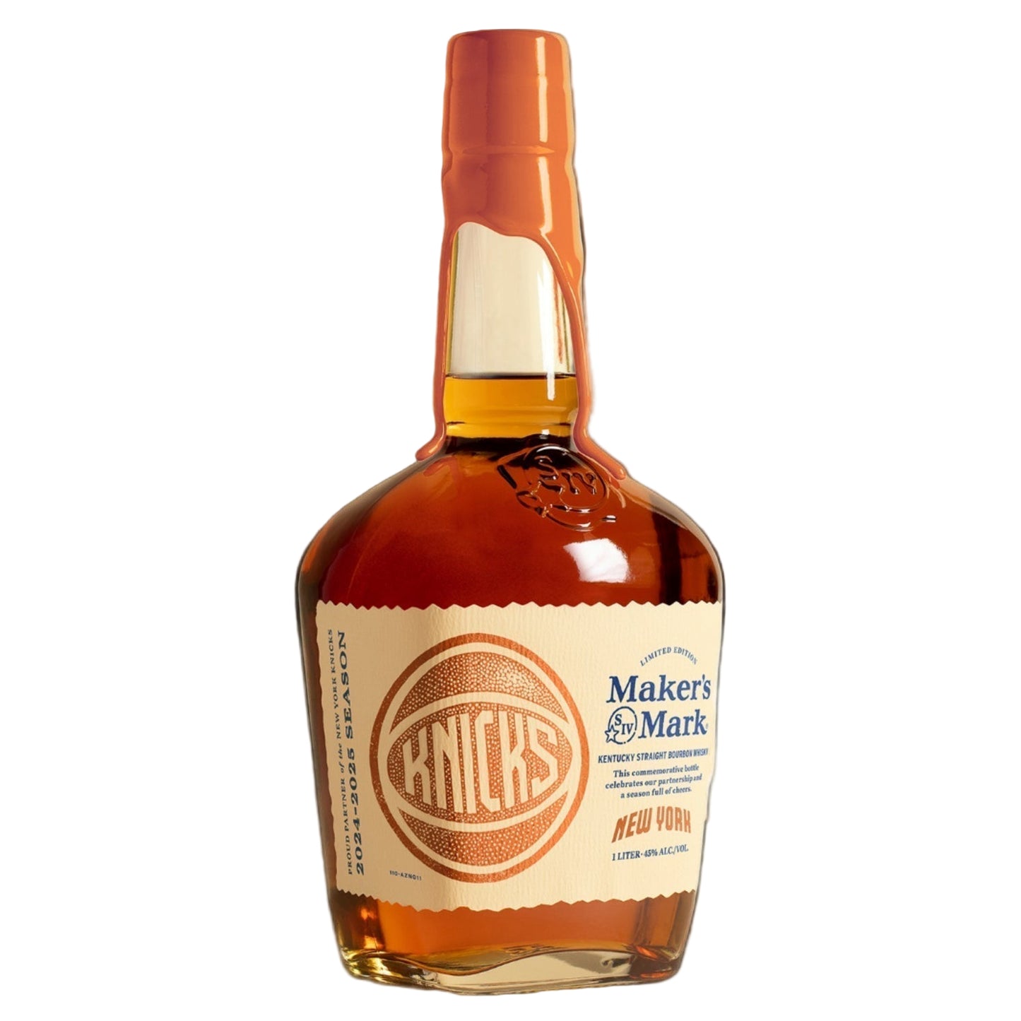 MAKERS MARK BOURBON LIMITED NEW YORK KNICKS EDITION KENTUCKY 1LI LIQ