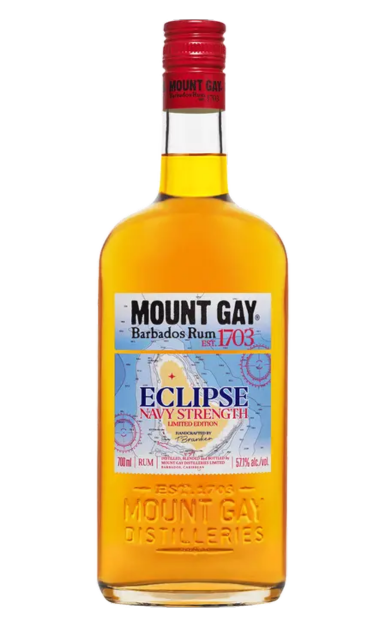MOUNT GAY RUM ECLIPSE NAVY STRENGTH BARBADOS 750ML LIQ