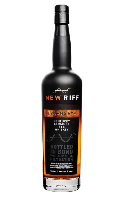 NEW RIFF WHISKEY STRAIGHT RYE BALBOA BOTTLED IN BOND KENTUCKY 750ML LIQ