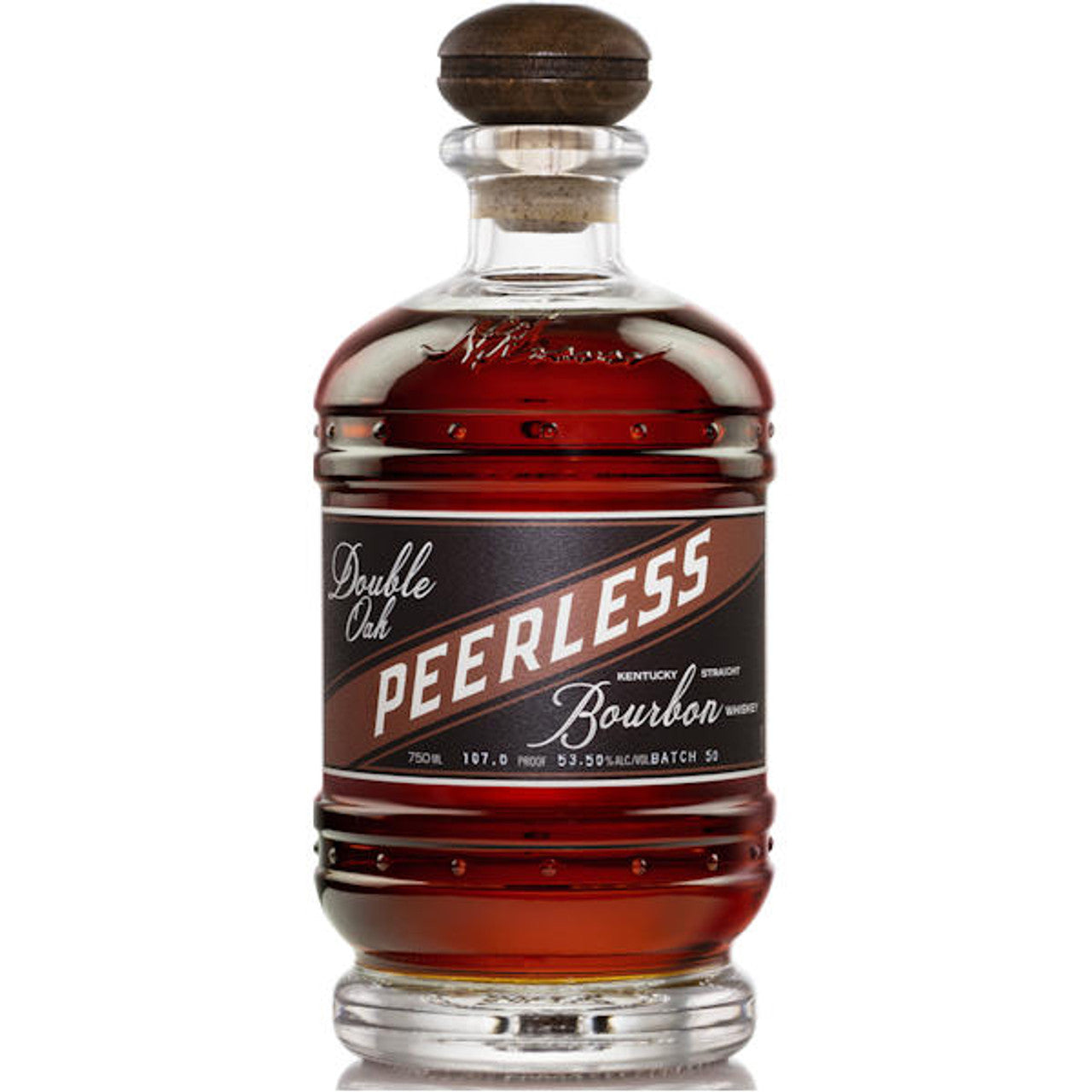 PEERLESS BOURBON STRAIGHT DOUBLE OAK KENTUCKY 750ML LIQ