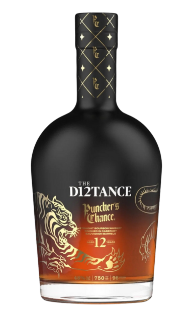 PUNCHERS CHANCE THE D12TANCE BOURBON FINISHED IN CABERNET SAUVIGNON BARREL KENTUCKY 12YR 750ML LIQ