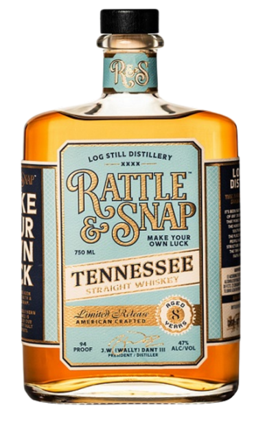RATTLE & SNAP WHISKEY STRAIGHT LIMITED RELEASE 8YR TENNESSEE 750ML LIQ