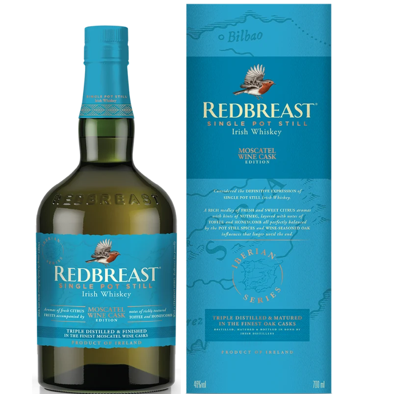 REDBREAST WHISKEY SINGLE POT STILL MOSCATEL WINE CASK EDITION IRISH 700ML