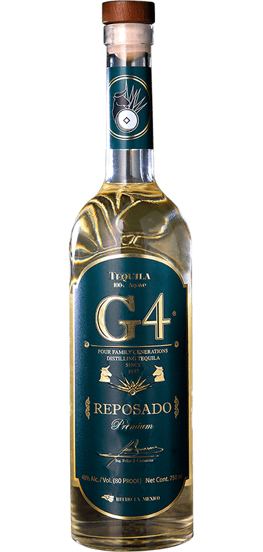 G4 TEQUILA REPOSADO PREMIUM 750ML - Remedy Liquor 