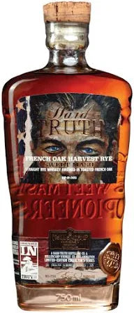 HARD TRUTH WHISKEY RYE STRAIGHT FINISHED IN TOASTED FRENCH OAK LIMITED EDITION INDIANA 750ML LIQ