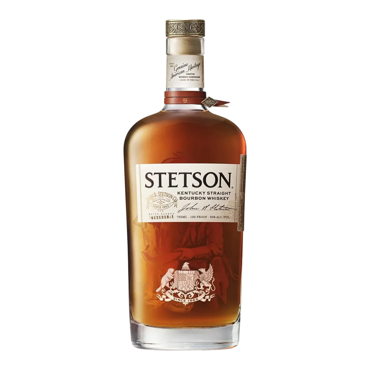 STETSON BOURBON WHISKEY STRAIGHT KENTUCKY 750ML LIQ