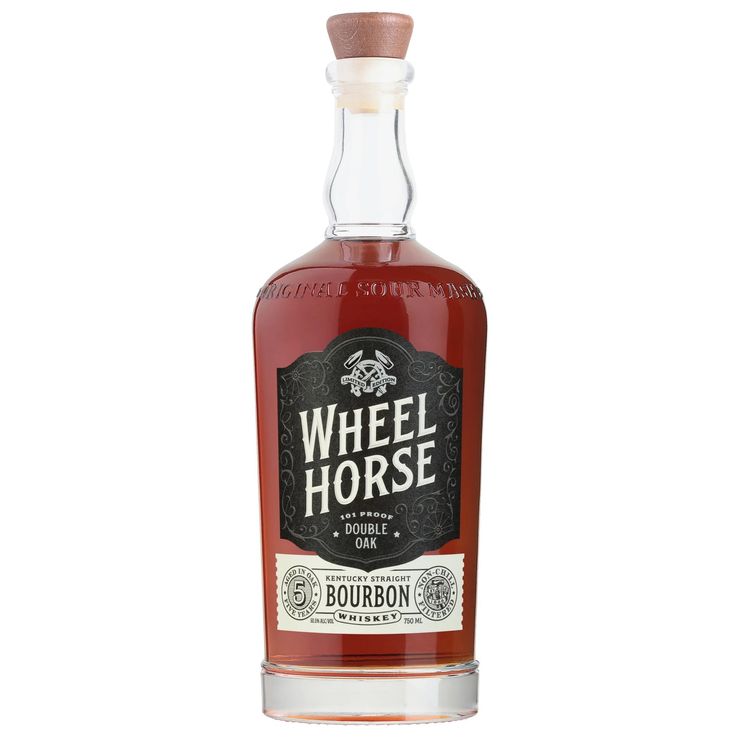 WHEEL HORSE BOURBON DOUBLE OAK KENTUCKY 750ML