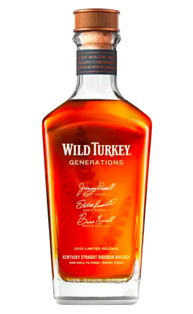 WILD TURKEY GENERATIONS BOURBON KENTUCKY 2023 RELEASE 750ML LIQ