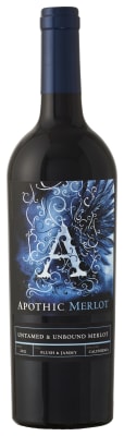 APOTHIC MERLOT UNTAMED & UNBOUND CALIFORNIA 2021