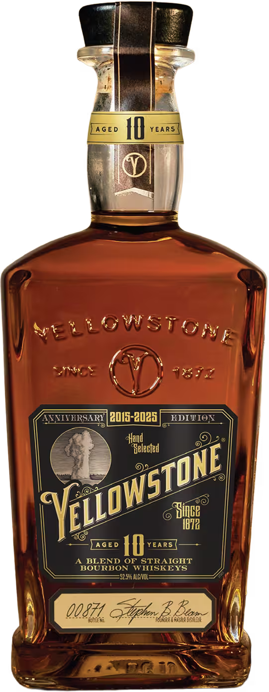 YELLOWSTONE BOURBON 2025 ANNIVERSARY EDITION KENTUCKY 10YR 750ML LIQ