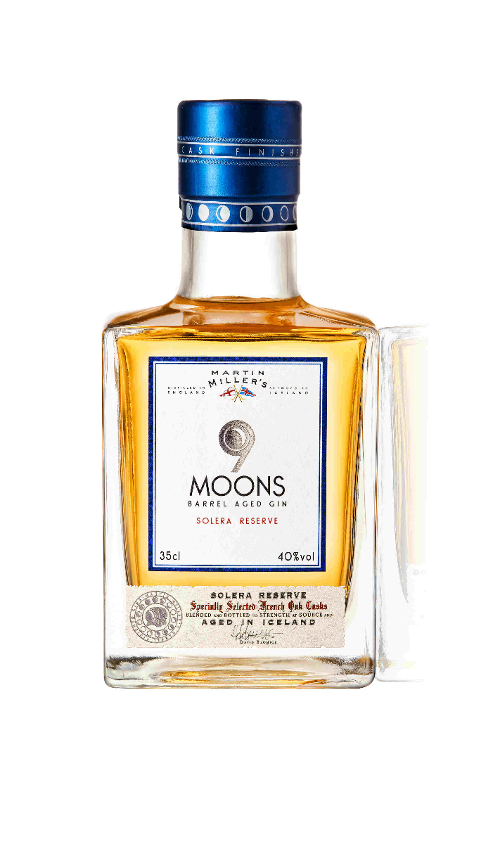 MARTIN MILLERS 9 MOON GIN CASK RESERVE ENGLAND 375ML Spirits