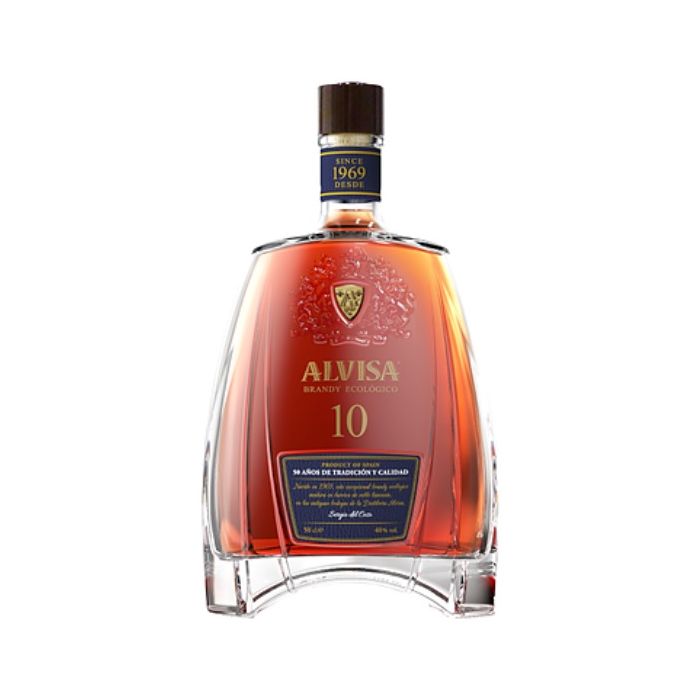 ALVISA BRANDY ORGANIC SPAIN 10YR 750ML Spirits