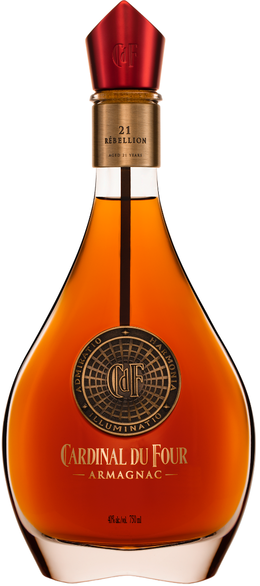 CARDINAL DU FOUR ARMAGNAC 21 REBELLION FRANCE 21YR 750ML Spirits