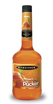 DEKUYPER PUCKER PEACH 750ML Spirits