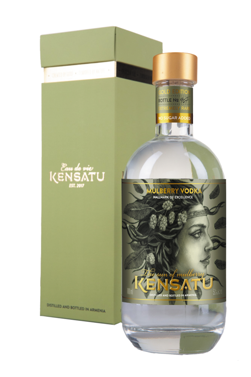 Kensatu Mulberry Fruit Brandy 750ML - Remedy Liquor