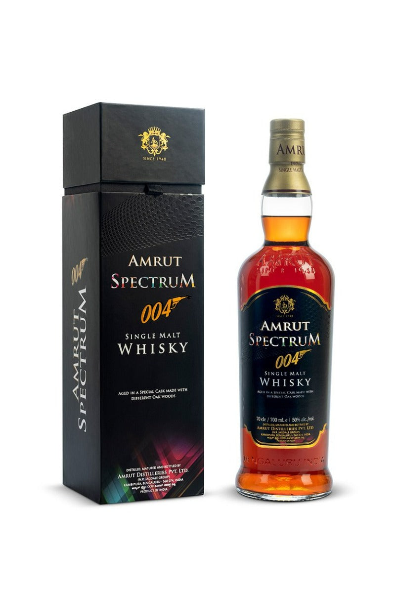 AMRUT WHISKY SINGLE MALT SPECTRUM 004 INDIA 750ML Spirits