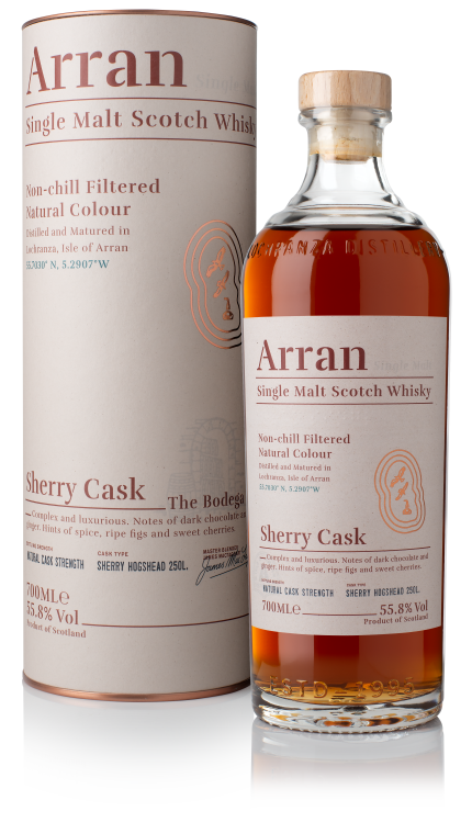 ARRAN MALT SCOTCH SINGLE MALT SHERRY CASK CASK STRENGTH 111.6PF 700ML - Remedy Liquor